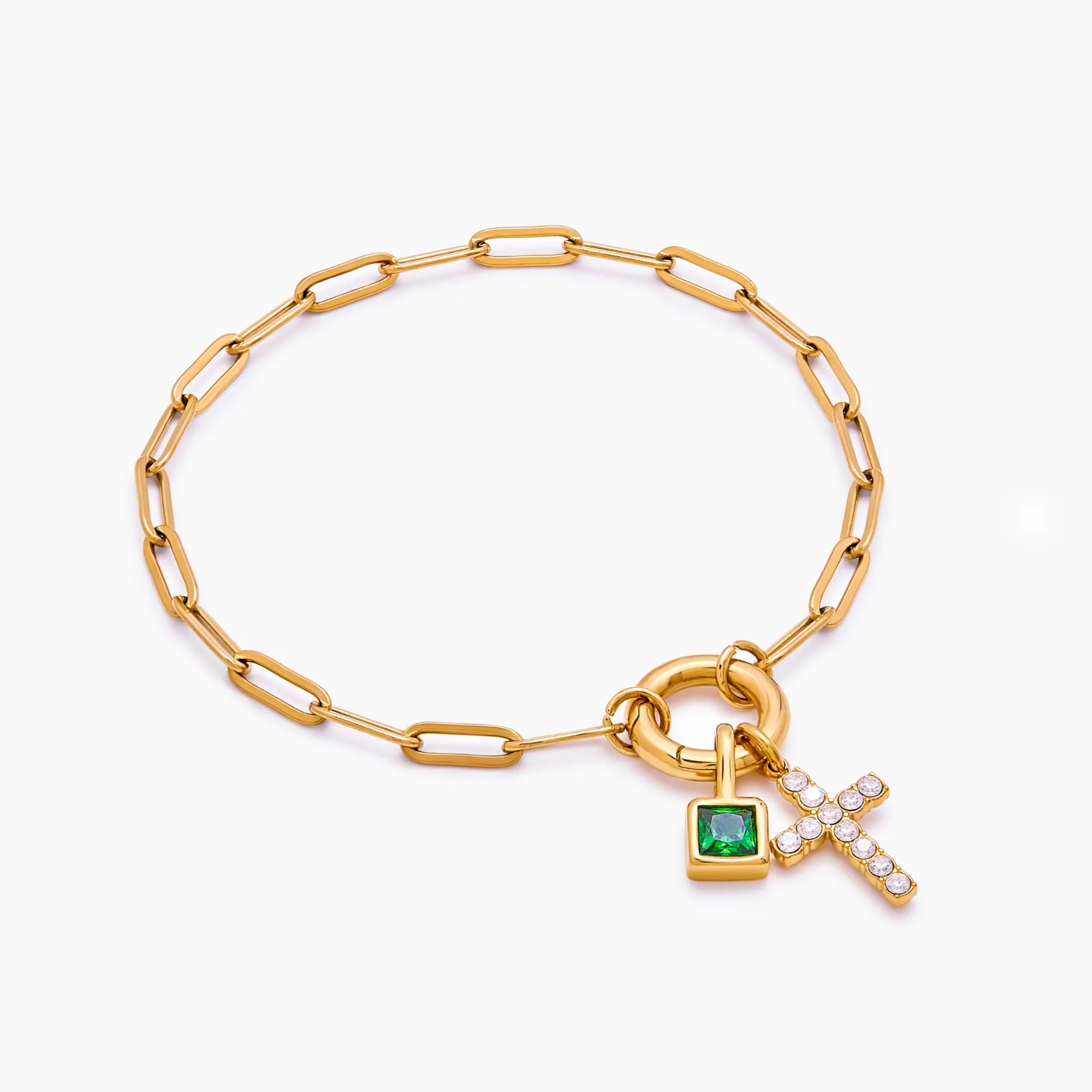 Bracelet Croix Suspendue — vue 3