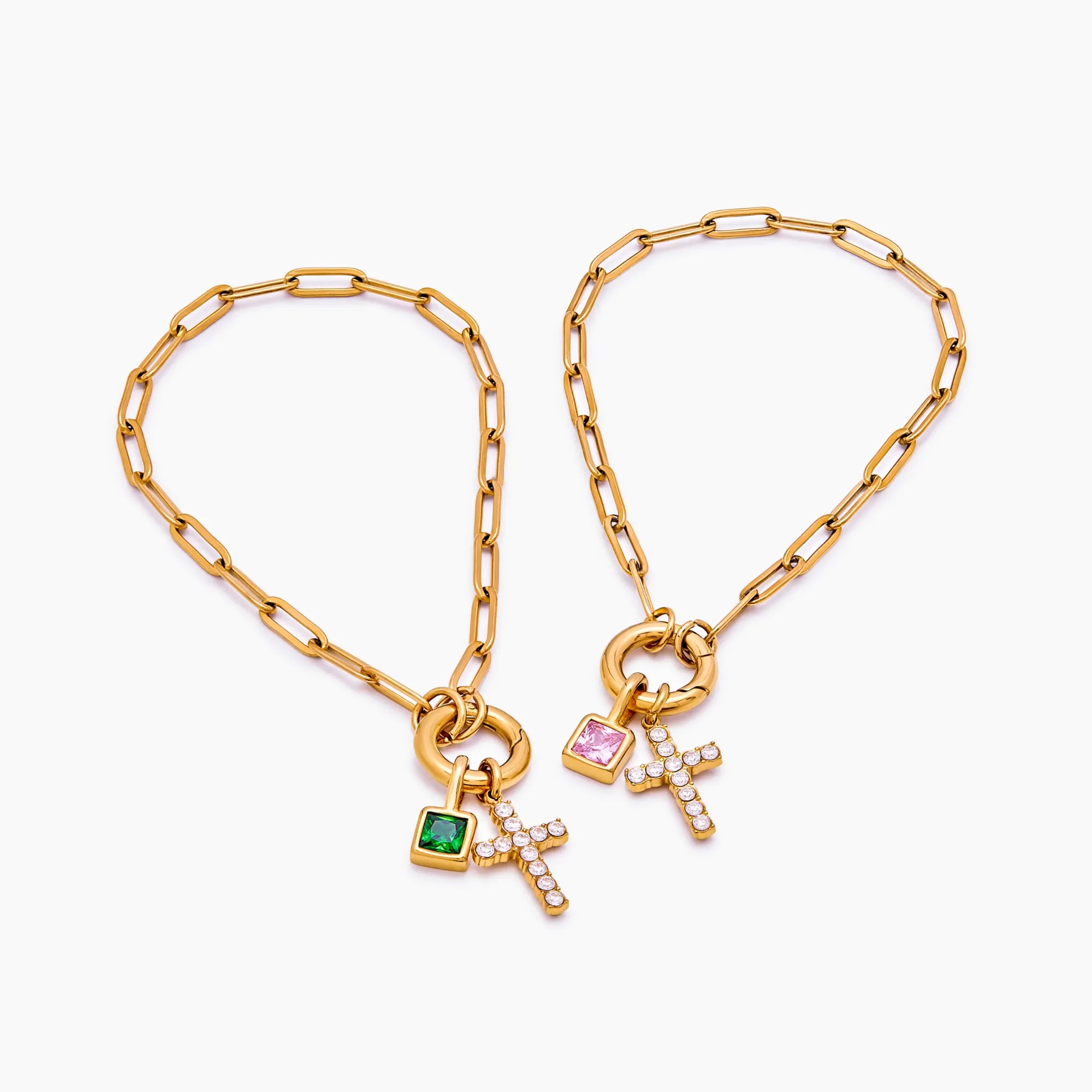 Bracelet Croix Suspendue — vue 5