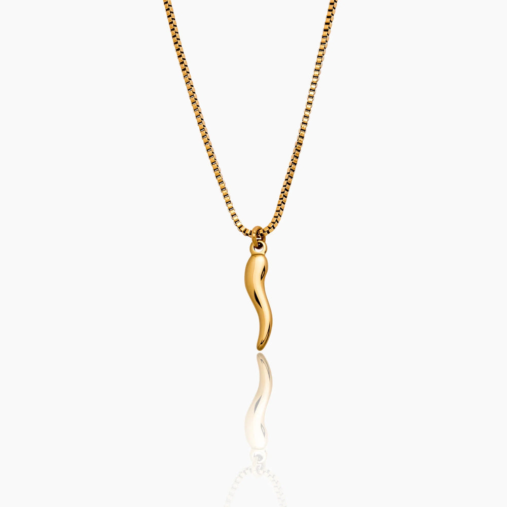 Collier Corne Chanceuse — vue 1