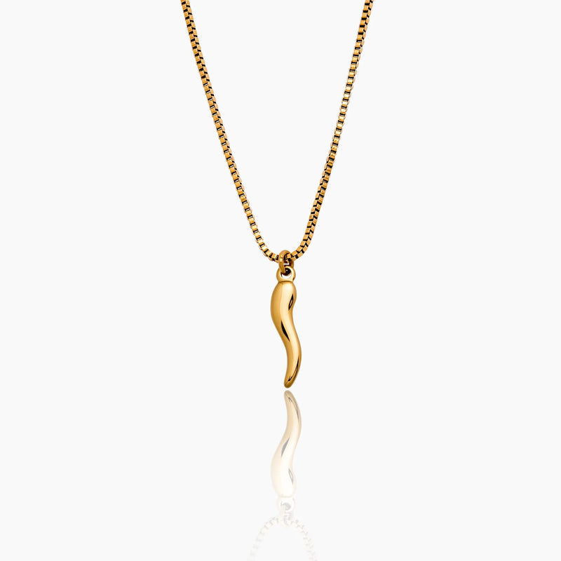 Collier Corne Chanceuse — vue 1
