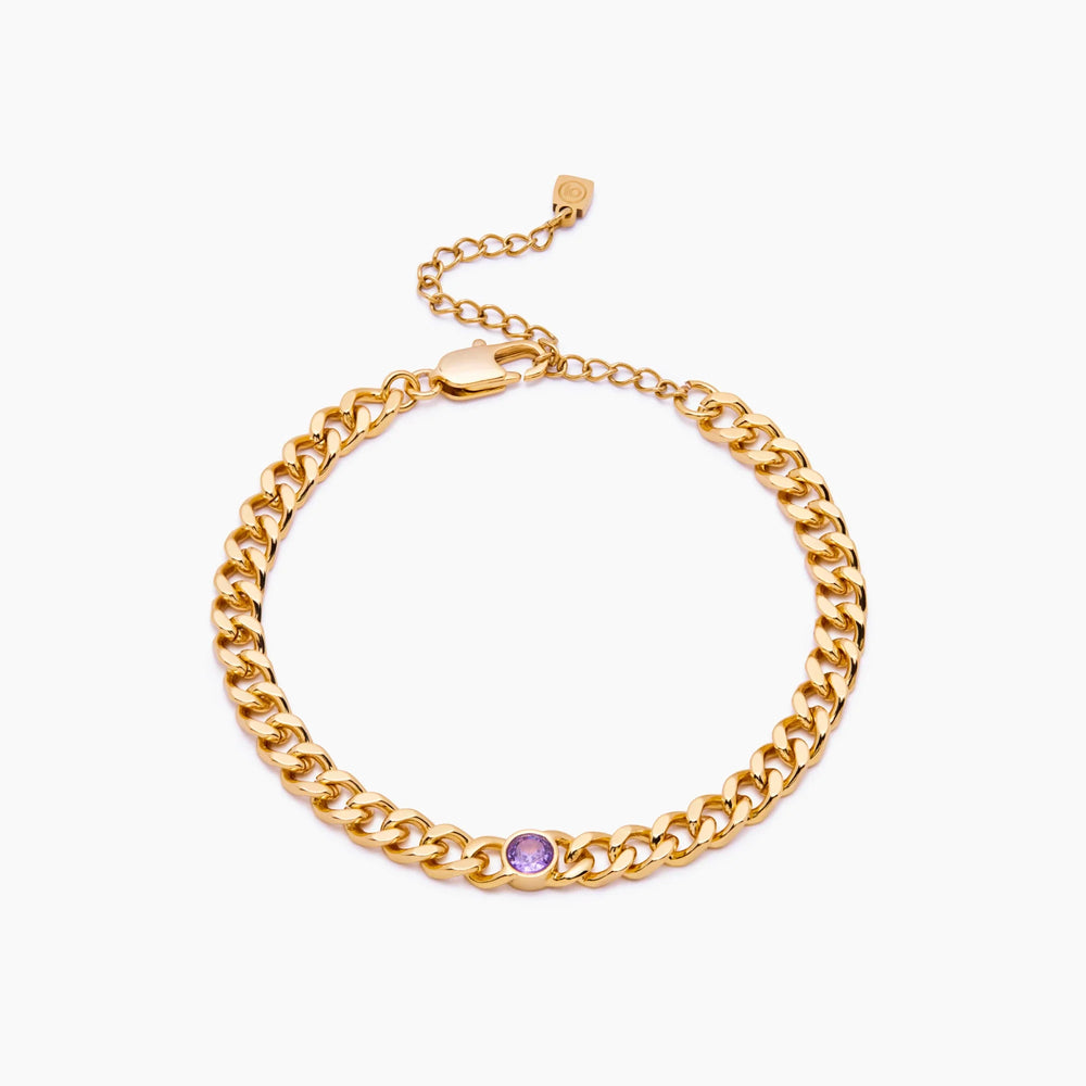 Bracelet Gourmette Précieuse — vue 1