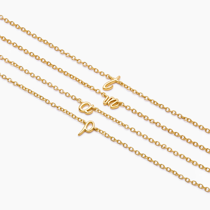 Bracelet Lettre Cursive — vue 4