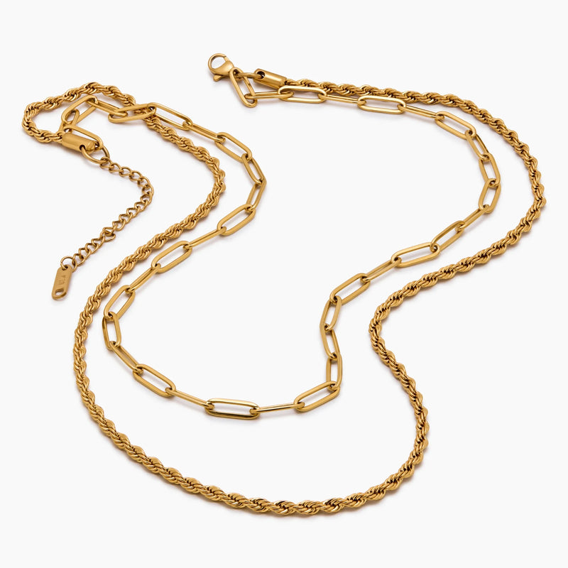 Collier Maillons Torsadés — vue 3