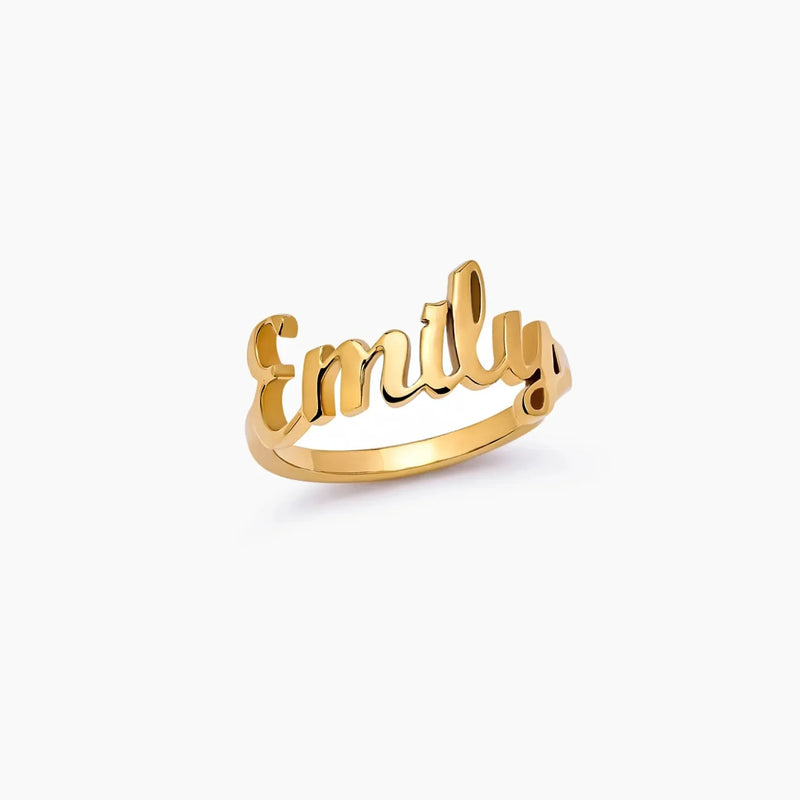 Bague Écriture Intime — vue 1