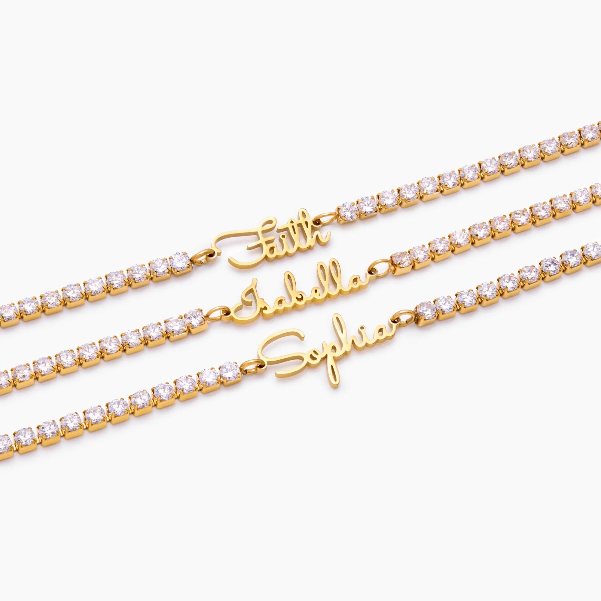 Bracelet Prénom Étincelant — vue 5