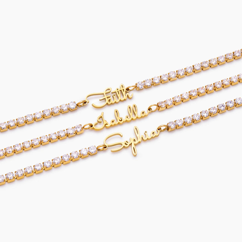 Bracelet Prénom Étincelant — vue 5
