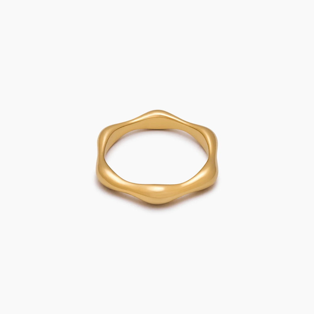 Bague Ondes Fluides — vue 1