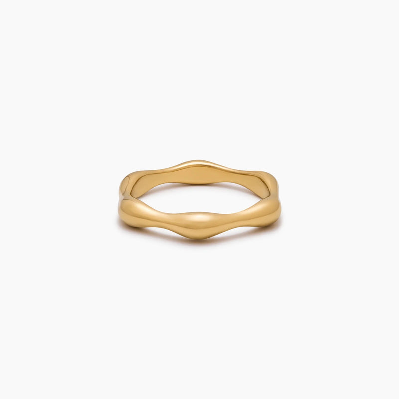 Bague Ondes Fluides — vue 4